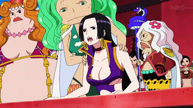 波雅·汉库克，拥有霸王色霸气，王下七武海，九蛇海贼团船长，世界第一的绝世美女！女帝！