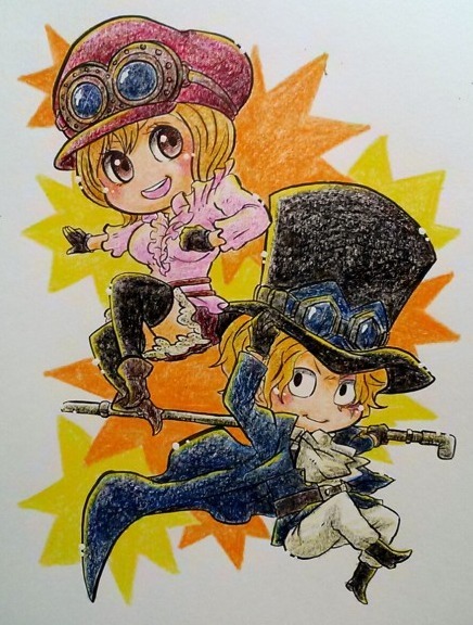 欧尼桑萨博同人美图