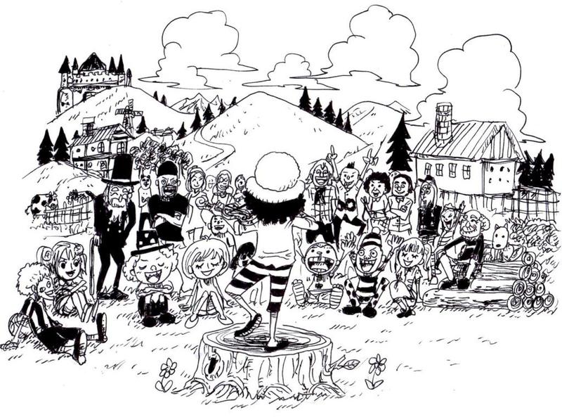 OP童年系列，约定、起誓、愿望、畏惧、共生、孤独、苦劳、交响、自由、成长。