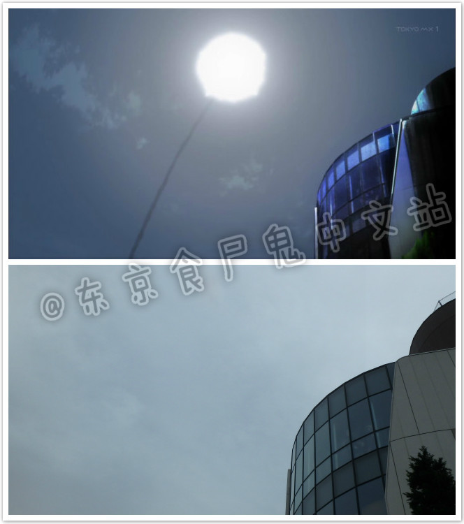 东京食尸鬼动画第一季的11、12集，和第二季的第1集所涉及到的场景，基本上都是在富士电视台附近的，壁虎的拷问间有可能就是在富士电视台里面进行的。还有第二季第1集的那个桥，就是日本的彩虹大桥。