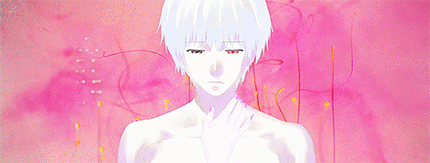 东京食尸鬼第二季动画OP完整GIF图。（平均每张图1.3M）利世给金木带上面具，董香为金木摘下面具！！