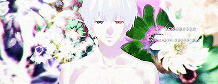 东京食尸鬼第二季动画OP完整GIF图。（平均每张图1.3M）利世给金木带上面具，董香为金木摘下面具！！