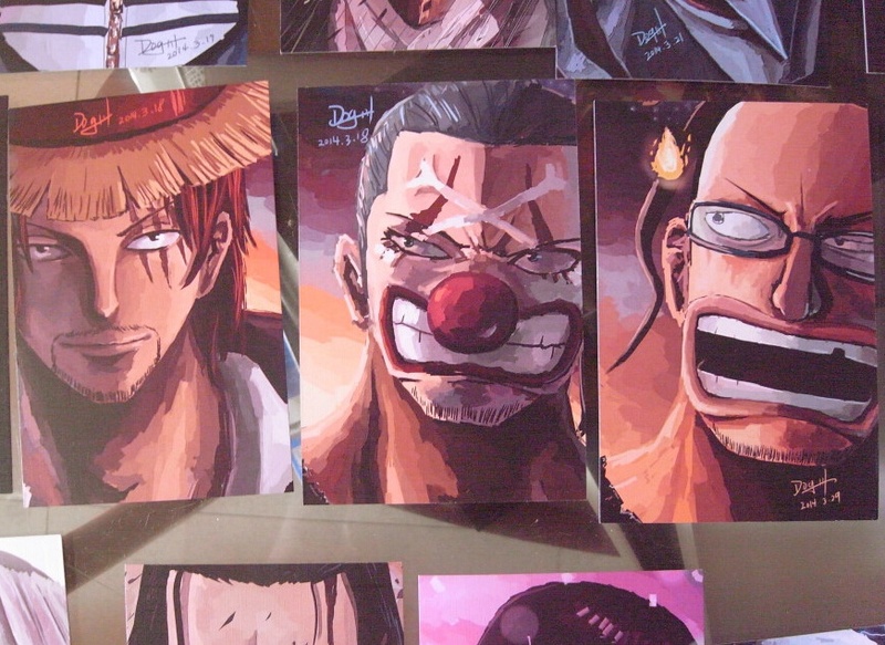 同人作品卡片实拍照欣赏！