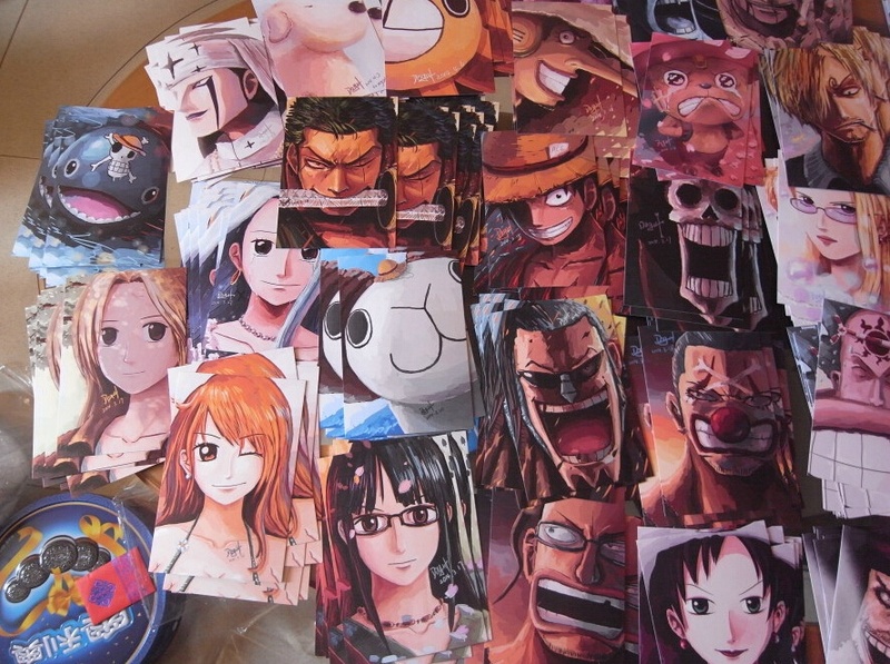 同人作品卡片实拍照欣赏！
