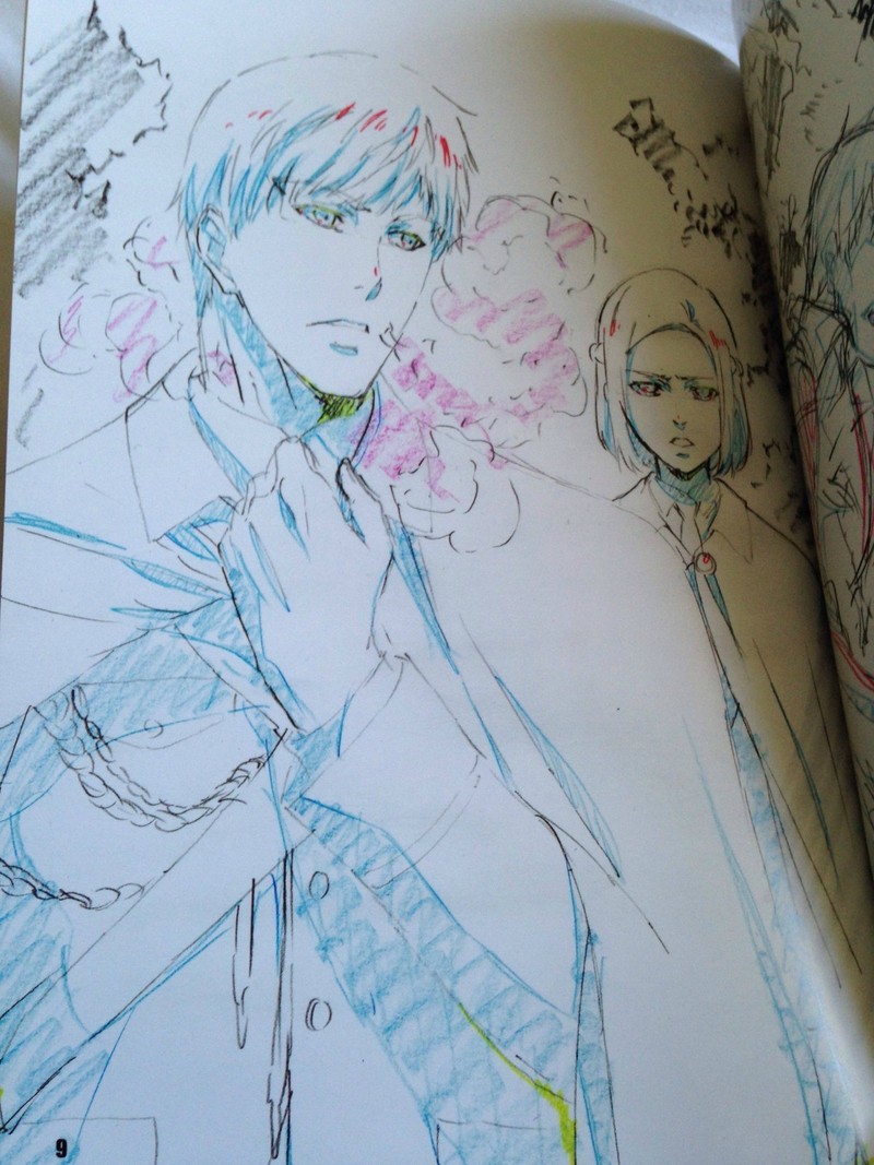 东京食尸鬼人设原画抢先图。