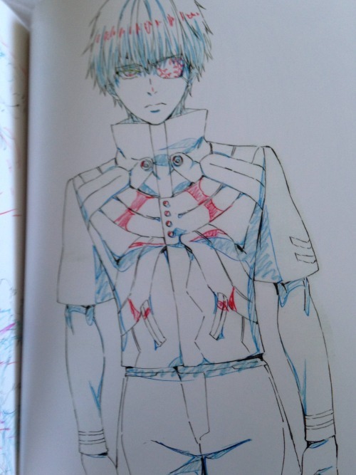 东京食尸鬼人设原画抢先图。