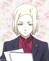 #东京食尸鬼# 真户晓，CCG本局所属二等搜查官，真户吴绪的女儿。以首席成绩在食尸鬼搜查官培训学校毕业，是个热爱研究库因克的冷静、优秀的人。