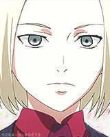 #东京食尸鬼# 真户晓，CCG本局所属二等搜查官，真户吴绪的女儿。以首席成绩在食尸鬼搜查官培训学校毕业，是个热爱研究库因克的冷静、优秀的人。