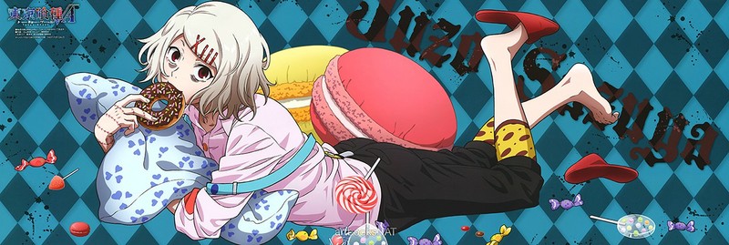 #东京食尸鬼# Otomedia2月刊内附赠的什造海报扫图，小图头像尺寸，欢迎自取。