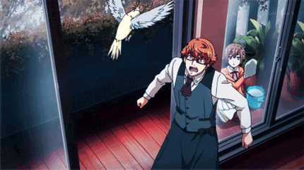 #东京食尸鬼# 前几天还在整理西尾学长和屎的孽缘，动画第二季，又拿他开涮。心疼学长。