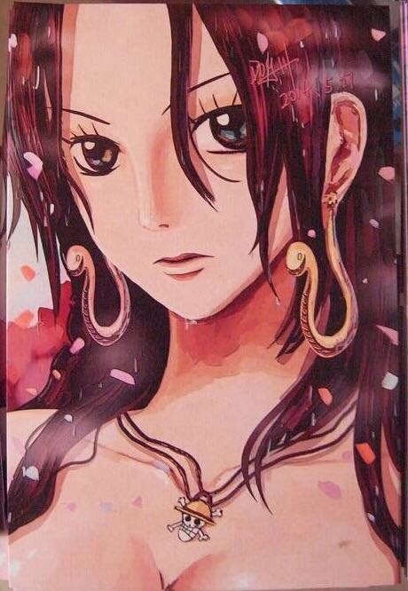 #海贼王# 纯手绘欣赏呐[花心]