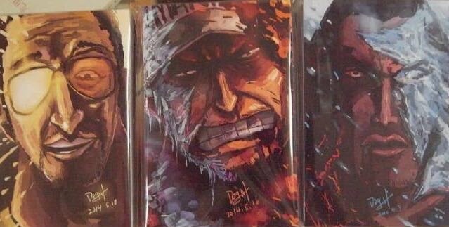 #海贼王# 纯手绘欣赏呐[花心]