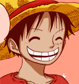 路飞头像一组，船长颜艺秀。[花心]