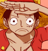 路飞头像一组，船长颜艺秀。[花心]