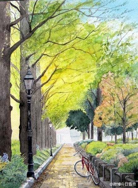 一个人久了，会更用心的去看这个世界。天气，车辆，行人，一砖一瓦，一草一木，最平凡却能时刻感受到生活中真实的小美好，小感动。能在这种宁静的环境下生活是一种享受！一种幸福感！