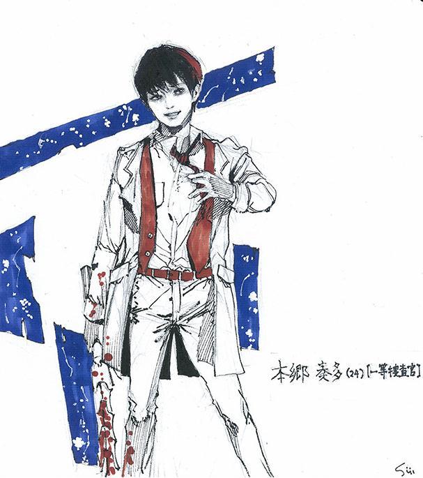 #东京食尸鬼# 东京喰种搜查官招募网站又更新了一名搜查官的资料，是根据搞笑组合NON STYLE里面的井上裕介为原型创造的角色。在CCG里面是一个三等搜查官，实际年龄是35岁。之前更新的一个是按照本乡奏多的原型创造的，多多实际年龄25岁，CCG一等搜查官。二次元也看颜，突然找不到我的容身之处了。