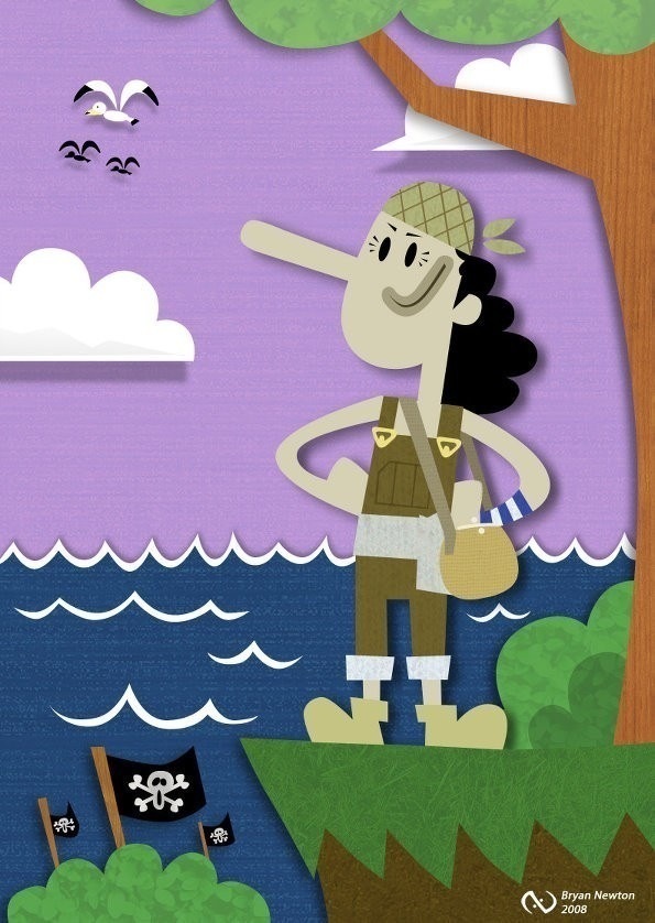 这一套画风很赞啊 貌似是毕加索穿越过来画的，看来毕加索也喜欢海贼王