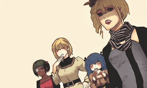 #东京食尸鬼# re漫画第13话粉丝自上色，琲世一下子变成了软妹纸。