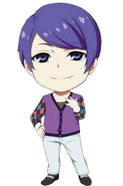 #东京食尸鬼# 当初官方推特为了庆祝三万粉丝关注时，放出了一批Q版头像，现在这个是全身版图片。