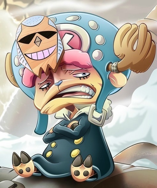 #海贼王#乔巴叼成这样家里人造么？ 