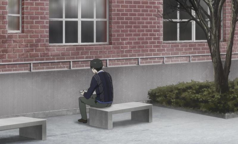 #东京食尸鬼# 你会不会忽然的出现 在街角的石凳前 我会带着笑脸 挥手寒暄 和你 坐着聊聊天