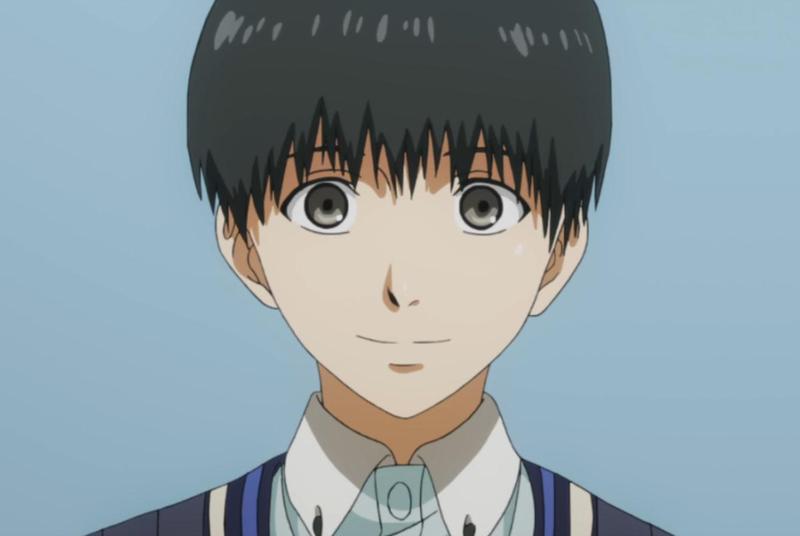 #东京食尸鬼# 你会不会忽然的出现 在街角的石凳前 我会带着笑脸 挥手寒暄 和你 坐着聊聊天