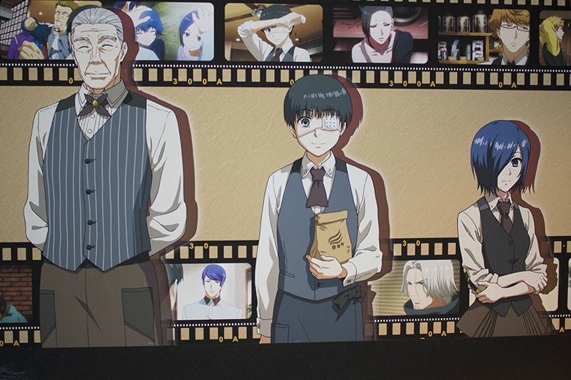 #东京食尸鬼# 秋叶原东京食尸鬼主题K歌房合作开始，各房间装饰照公开。