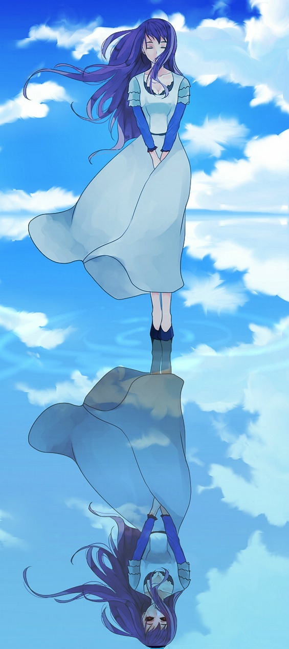 #东京食尸鬼# 动画第一季的OP结尾同人图，分享给大家。大图可做电脑桌面，三张小图是手机壁纸。P站ID=10549252（大图尺寸：2025*1566 2.3M）