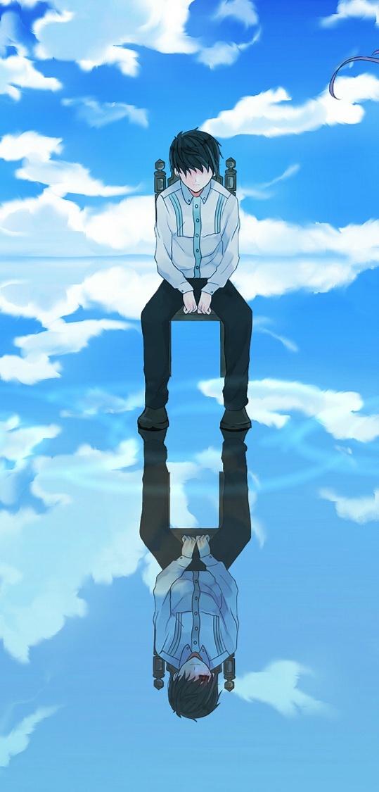 #东京食尸鬼# 动画第一季的OP结尾同人图，分享给大家。大图可做电脑桌面，三张小图是手机壁纸。P站ID=10549252（大图尺寸：2025*1566 2.3M）