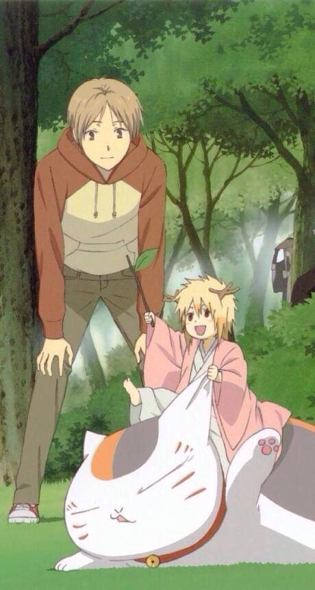 #夏目友人帐#随随便便的过来，随随便便的离去。但是，只要相互接触了一次，即使微弱的不被人注意，那也是能够支撑心灵的重要邂逅。