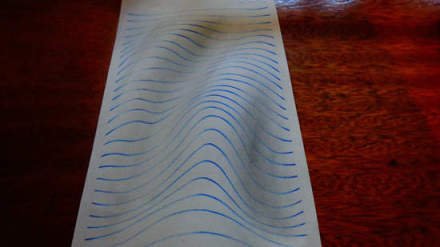 竟然在纸上画出了3D的效果，简直太酷炫了~大触请收下我的膝盖...其实就是画完素描之后加上线条