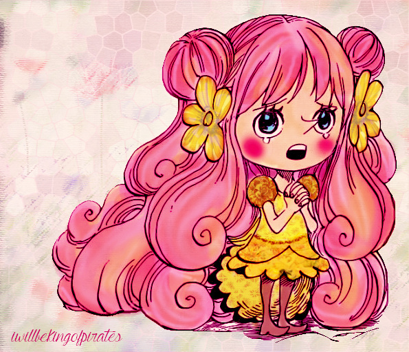 【漫画上色】花痴、任性又萌萌哒的蔓雪莉Hime #海贼王#