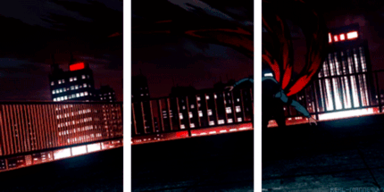 #东京食尸鬼# 裸眼3D动态图两张。第一张的四方真是神了！