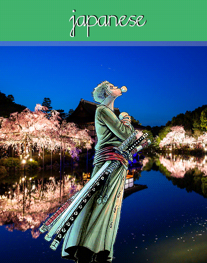 #海贼王#草帽一伙所属国家背景动态图