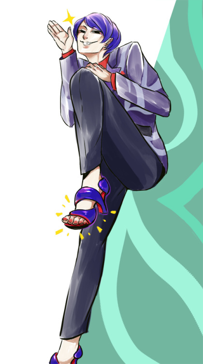 #东京食尸鬼# Julian Hakes要被大家玩坏啦！就因为和月山的赫子是同款吗？