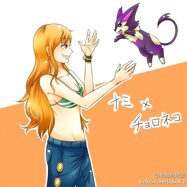 草帽海贼团与pokemon做对比