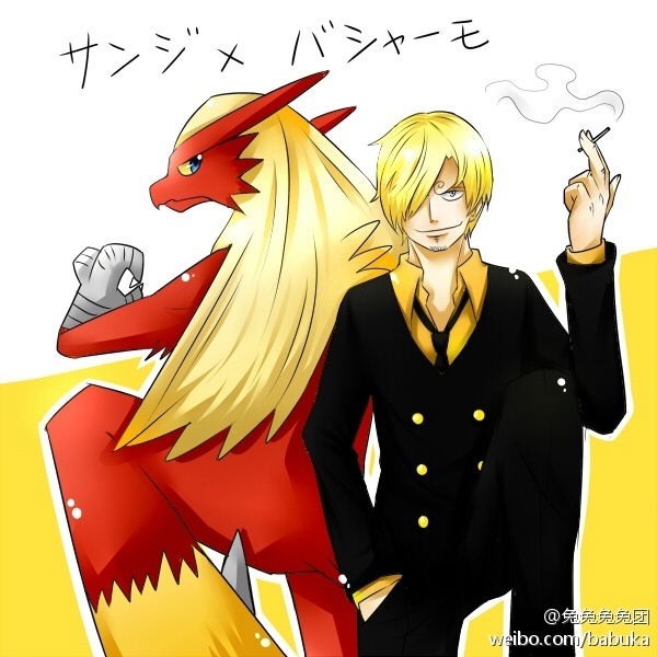 草帽海贼团与pokemon做对比