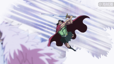 #海贼王#明哥这躲哪里跑出来偷袭的？这里对应漫画第745话，大家有空可以对比看看。http://t.cn/RZspnz6