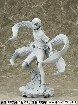 #东京食尸鬼# 官方更新的金木手办咨询。■价格：未定■制造商：株式会社 寿屋■商品名：ARTFX J金木研觉醒版■规模、分类：1 / 8的比例、涂装完成品■尺寸：225mm■发售日：2015年预定。