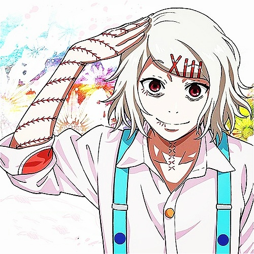 #东京食尸鬼# 官方周边（迷你毛巾）素材的头像放送。