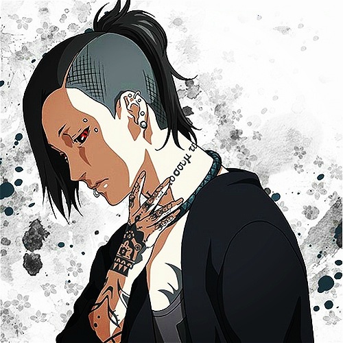 #东京食尸鬼# 官方周边（迷你毛巾）素材的头像放送。