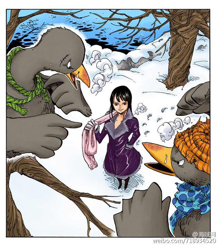 #罗宾酱2.6生日快乐#妮可·罗宾，来自西海奥哈拉的考古学家，花花果实能力者。最喜欢她说过的“我想活下去！”和“到目前为止无论多么危险的状况，我都能逃脱，是因为我没有想要保护的东西能背叛别人拿他们当挡箭牌，但是现在的我已经办不到了，因为我现在拥有了一群这么信赖我的伙伴了。”