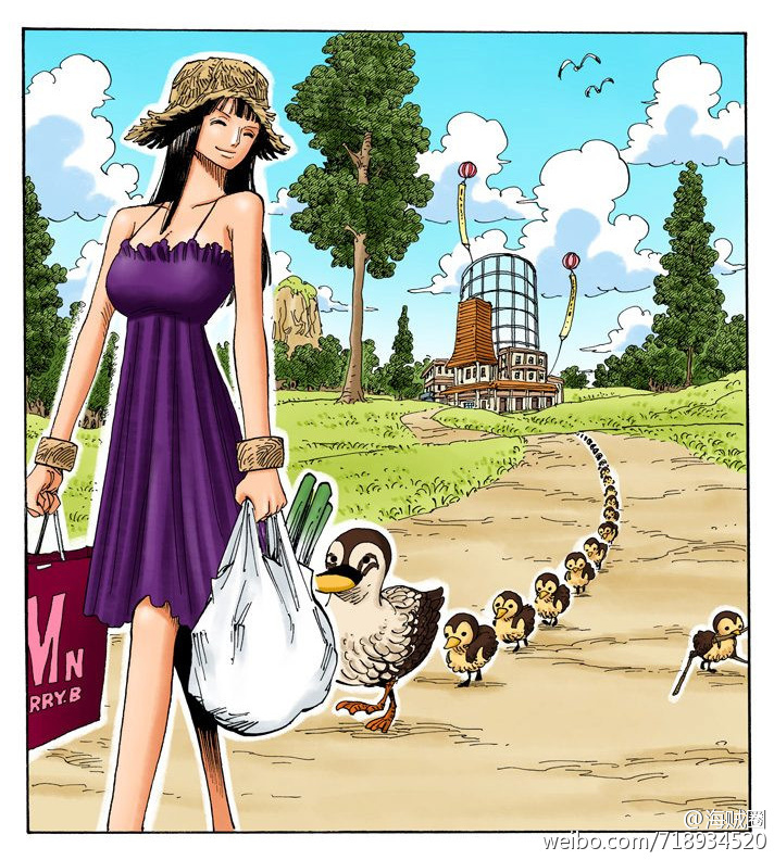 #罗宾酱2.6生日快乐#妮可·罗宾，来自西海奥哈拉的考古学家，花花果实能力者。最喜欢她说过的“我想活下去！”和“到目前为止无论多么危险的状况，我都能逃脱，是因为我没有想要保护的东西能背叛别人拿他们当挡箭牌，但是现在的我已经办不到了，因为我现在拥有了一群这么信赖我的伙伴了。”