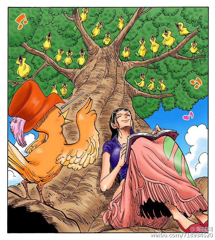 #罗宾酱2.6生日快乐#妮可·罗宾，来自西海奥哈拉的考古学家，花花果实能力者。最喜欢她说过的“我想活下去！”和“到目前为止无论多么危险的状况，我都能逃脱，是因为我没有想要保护的东西能背叛别人拿他们当挡箭牌，但是现在的我已经办不到了，因为我现在拥有了一群这么信赖我的伙伴了。”