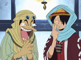 草帽团Cosplay小能手！路飞&乌索普！其实你们才是吃了模仿果实的能力者吧[哈哈]