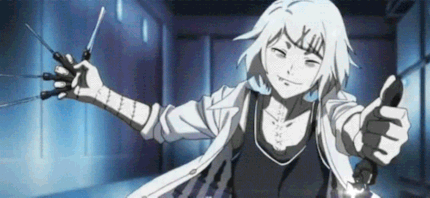 #东京食尸鬼# 什造在动画第5集里面的动作VS漫画原版动作。你更喜欢哪一种风格？