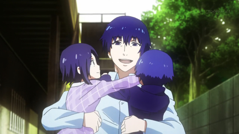 #东京食尸鬼# 长大后，我们的存在像尘埃，我们的距离被拉开，有时相处很难，想很多，话很短。