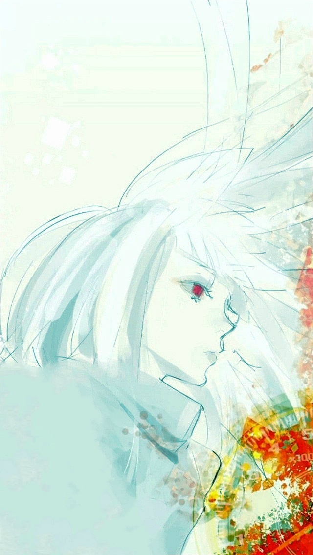 #东京食尸鬼# 动画第二季、第5集结尾ED图改图，手机壁纸尺寸。