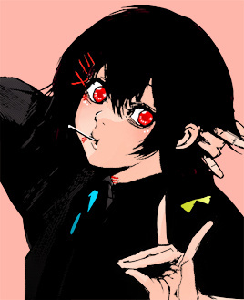 #东京食尸鬼# re漫画第16话的什造，粉丝自上色。tum：makkotos