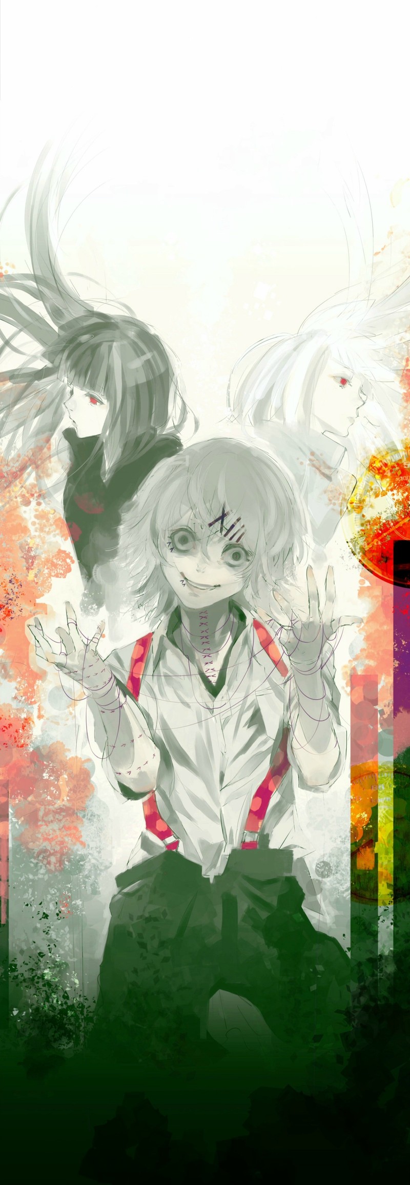 #东京食尸鬼# 动画第二季、第5集结尾ED图一张。图片很大很大，可自行修改用途。